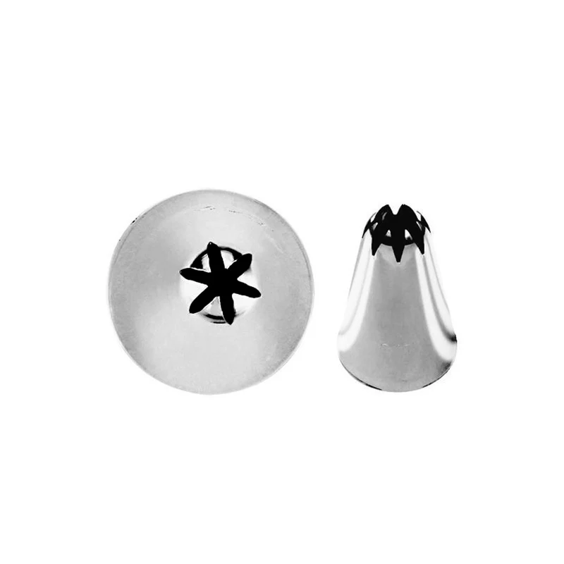 Bocchetta fiore inox mm.12