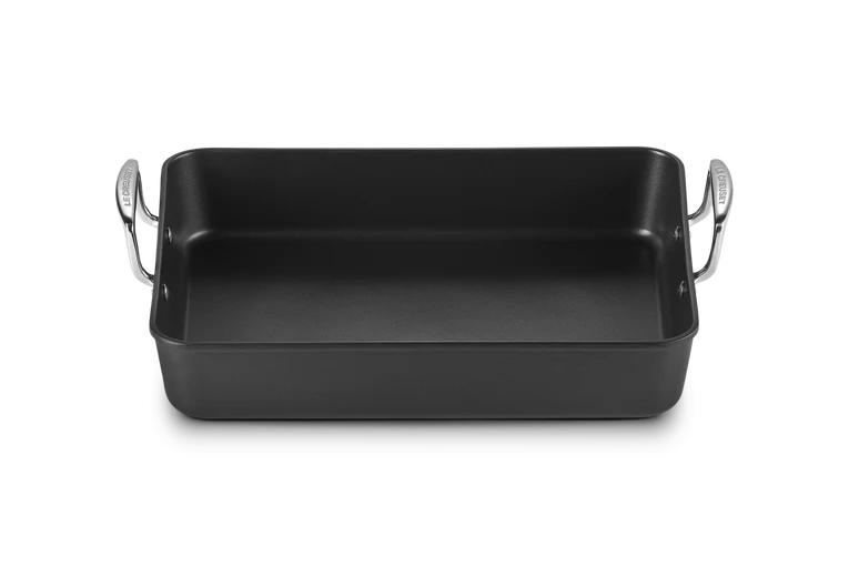 Arrostiera rettangolare in alluminio antiaderente - 35 cm, 5.5L
