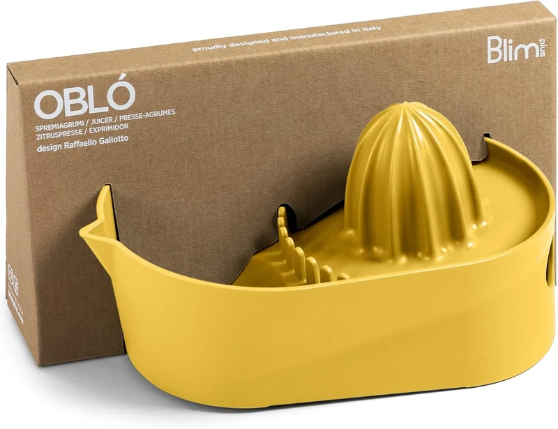 Spremiagrumi Oblò - Giallo opaco
