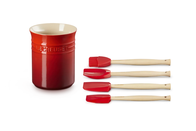 Set 5 pz. Contenitore spatole + 4 spatole Craft