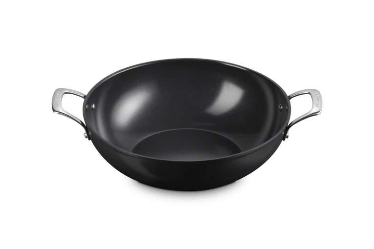 Wok Antiaderente in Ceramica - 32 cm, 6L