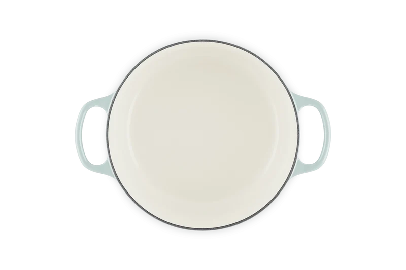 Cocotte rotonda Evolution in ghisa vetrificata - 24 cm, 4.2L Sea Salt