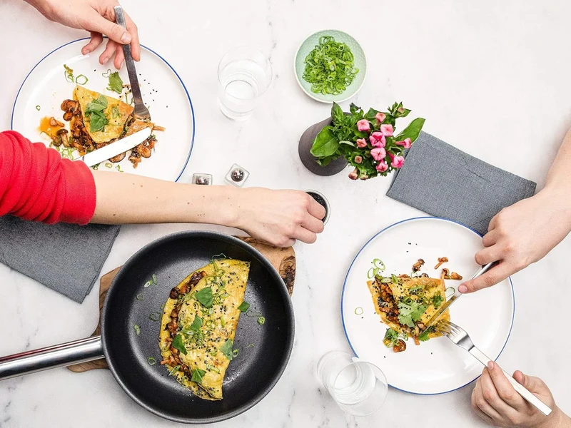 PRO Padella in Acciaio Inox 18/10 - 20 cm, Duraslide Ultra
