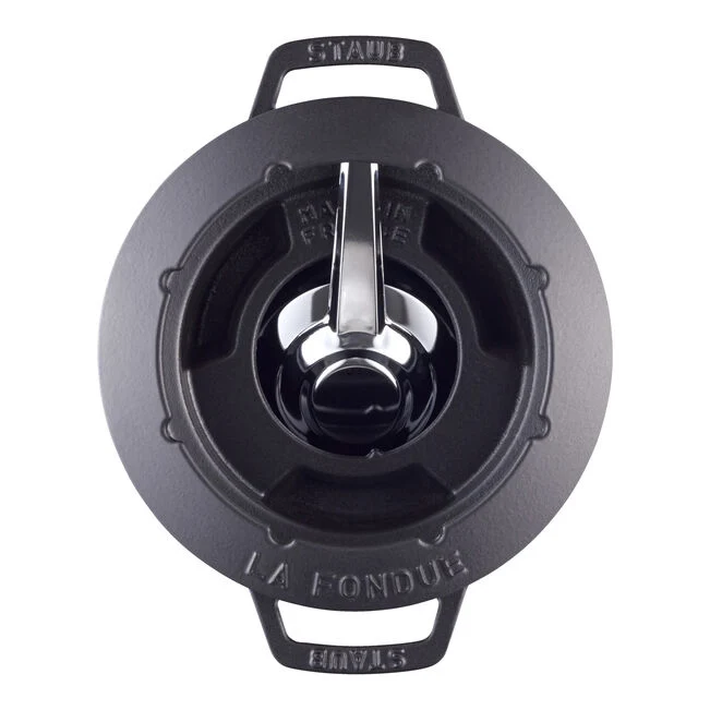 Staub Specialities 10-pz., Set per fonduta, nero