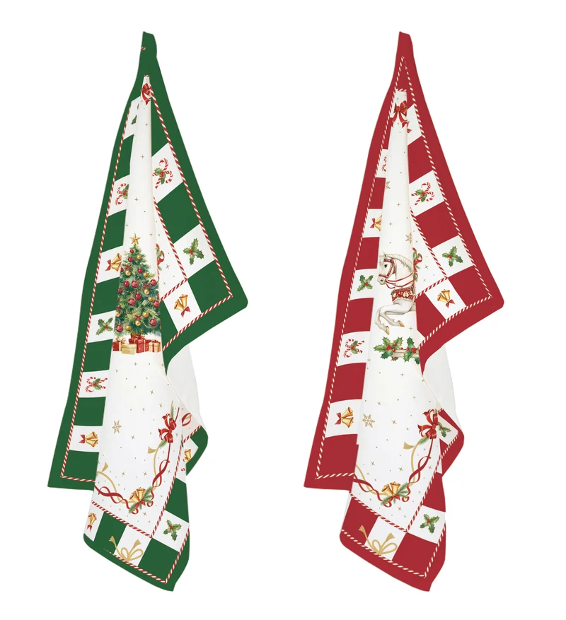 Set 2 strofinacci - 70x50 cm / Christmas Tale