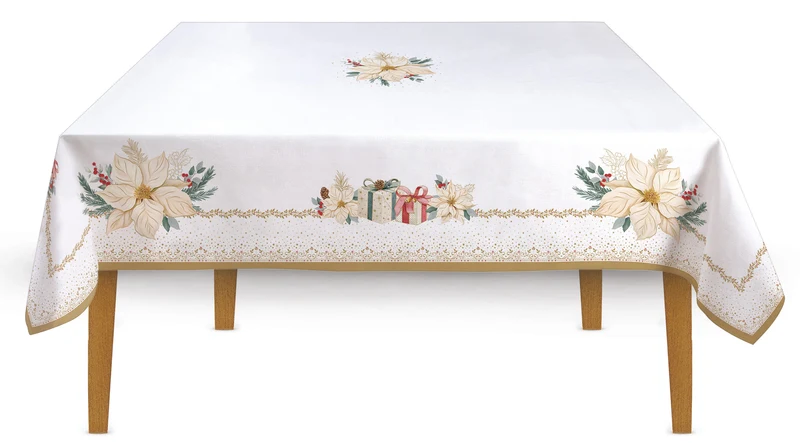Tovaglia rettangolare - 180x145 cm / White Elegance