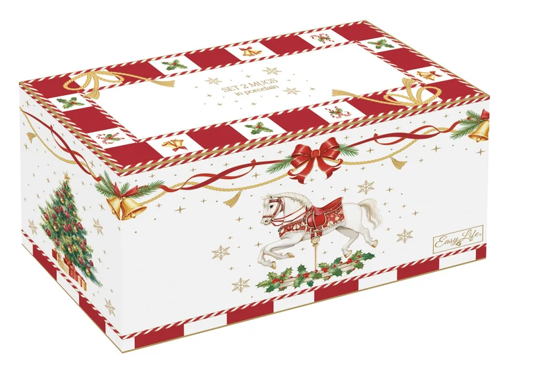 Set 2 tazze in Porcellana - 300 ml / Christmas Tale