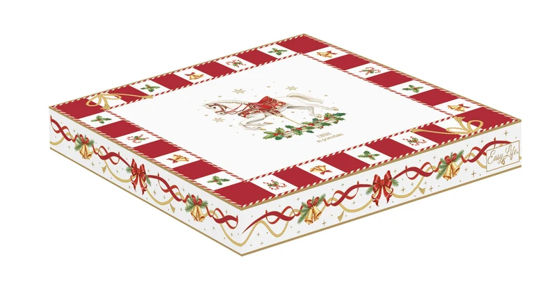 Piatto Stella In Color Box - 22,5 cm / Christmas Tale