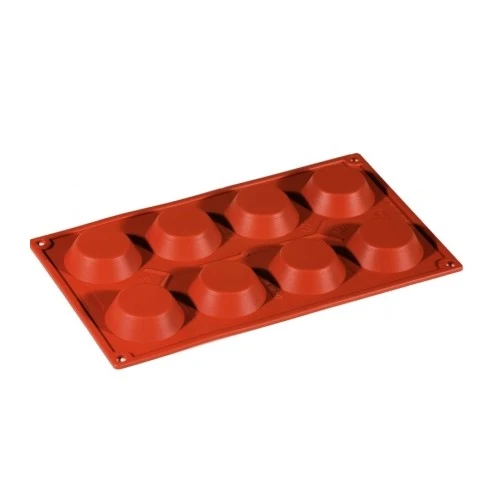 Stampo silicone tartelletta ø cm.6 h.1.7 8 impronte