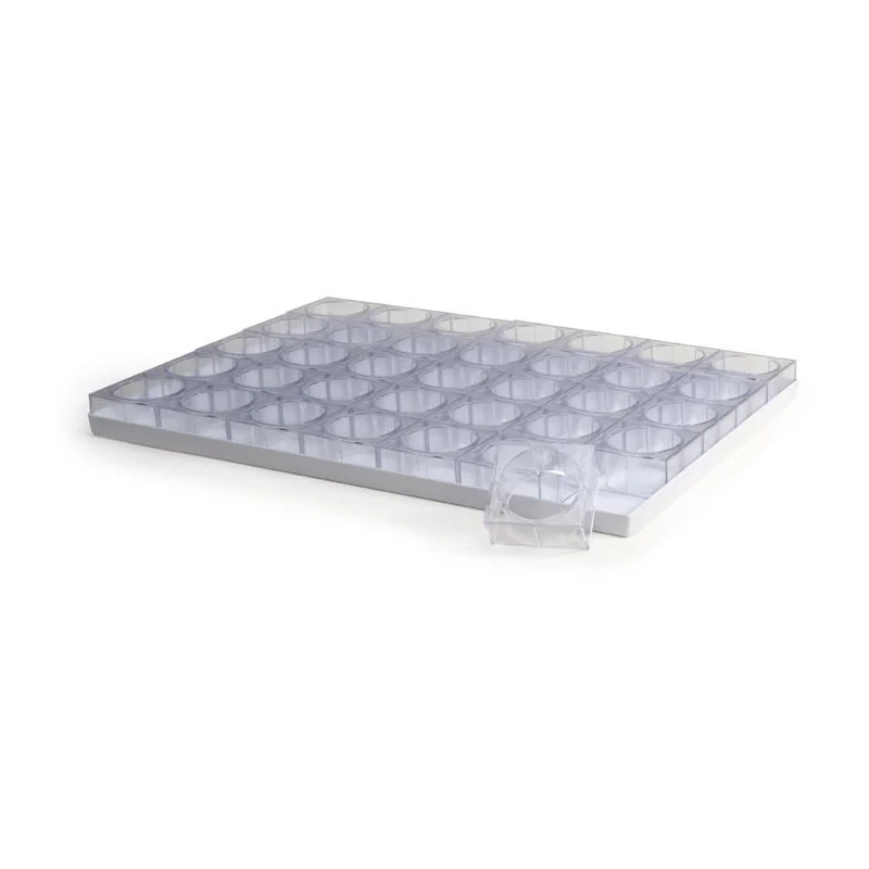 Teglia monoporzione gr.75 cuore pz.35 su teglia 60x40