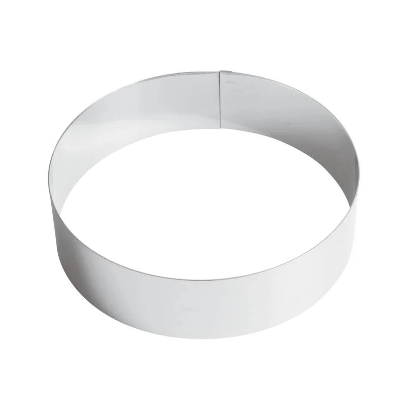 Fascia inox rotonda ø cm.20 h.6