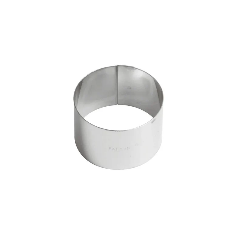 Fascia inox rotonda ø cm.7.5 h.4