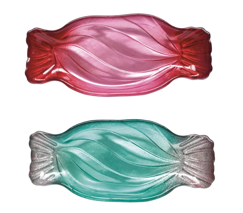 Set 2 piattini in vetro - In Color Box / Sweet Christmas