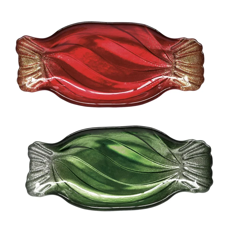 Set 2 piattini in vetro - In Color Box / Sweet Christmas