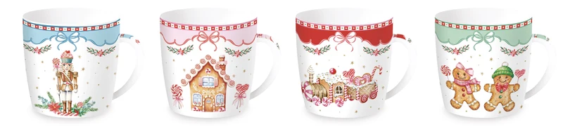 Tazza in Scatola di Latta - 350ML / Christmas Memories