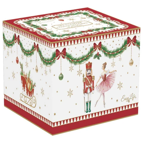 Set 2 tazzina da caffè con piattino "MAGIE DE NOEL"