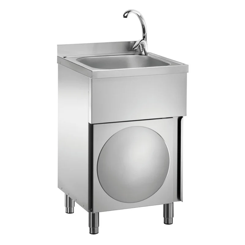 Lavamani armadio cm.50x50 h.85 con miscelatore e porta battente