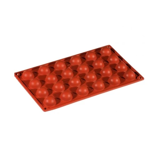 Stampo silicone semisfera ø cm.3 h.1.7 24 impronte