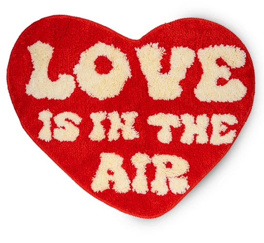 Tappeto colorato " Love is in the air "