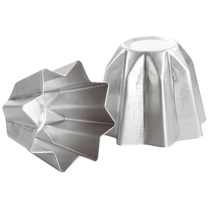 Stampo alluminio pandoro gr.500