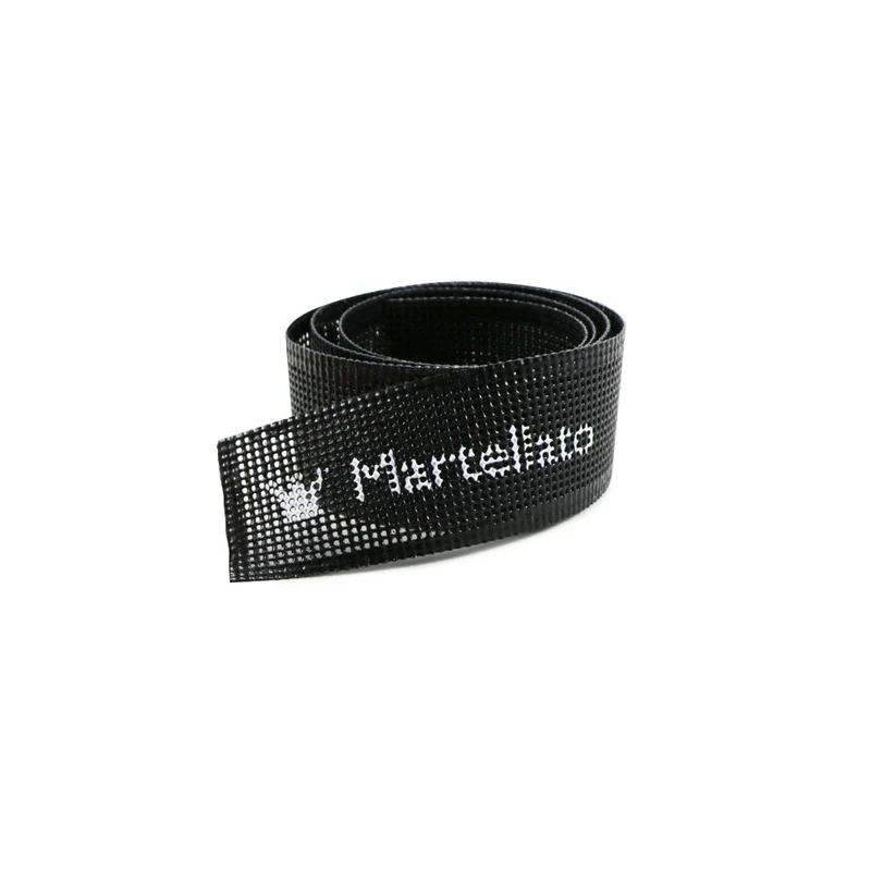 Fascia in silicone microforata per anelli inox da cm.18 a cm.20 h.3.5