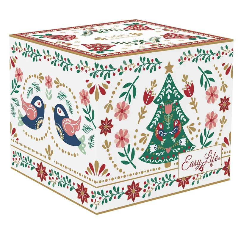 Mug in porcellana 300 ml " CHRISTMAS FOLK "