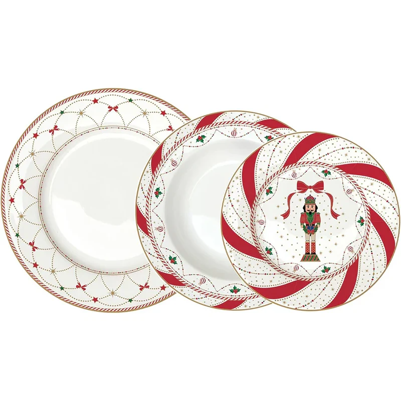 Easy life - servizio 18 piatti " NUTCRACKER TWIST "