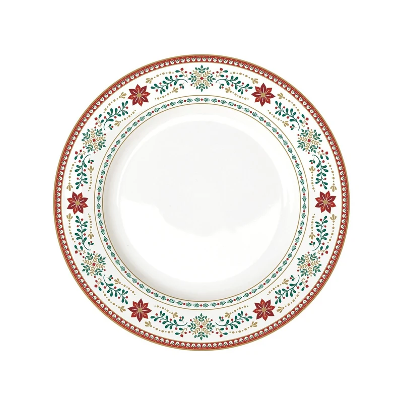 Easy Life - Set 18 piatti " CHRISTMAS FOLK "