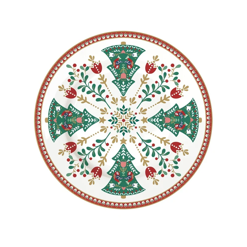 Easy Life - Set 18 piatti " CHRISTMAS FOLK "