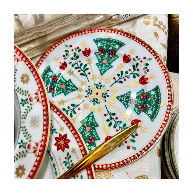 Easy Life - Set 18 piatti " CHRISTMAS FOLK "