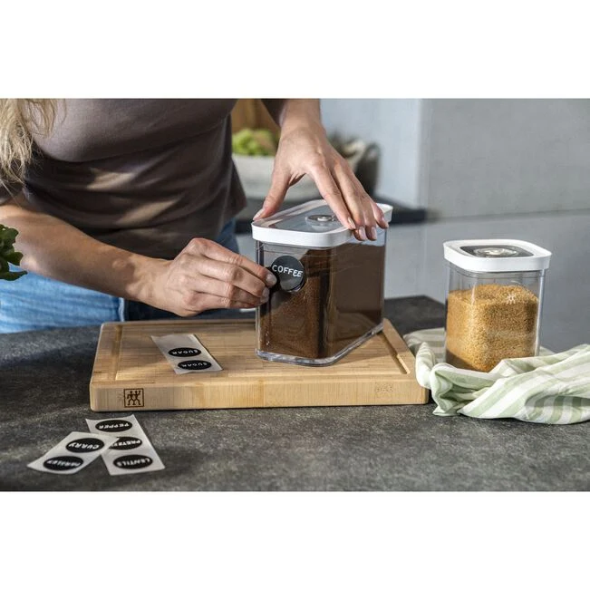 Fresh & Save CUBE Starter set per sottovuoto, M / 5-pz. transparente-bianco