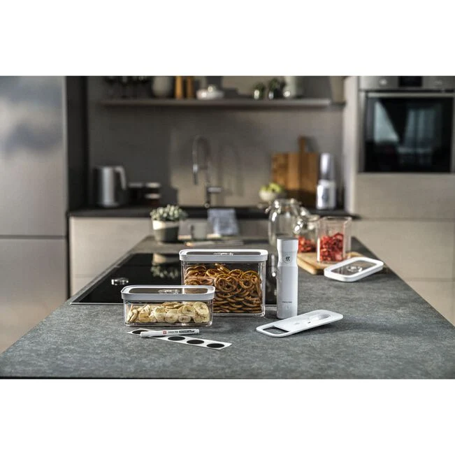 Fresh & Save CUBE Starter set per sottovuoto, M / 5-pz. transparente-bianco