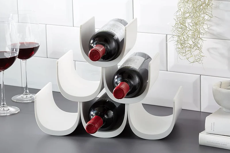 Alessi - Noè portabottiglie bianco - GIA13W