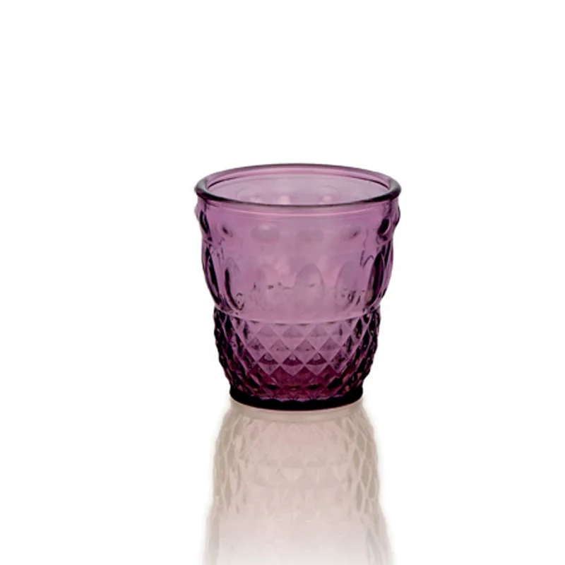 SER LAPO Bicchiere Acqua in Vetro 28 cl - SET 6 PZ Ametista