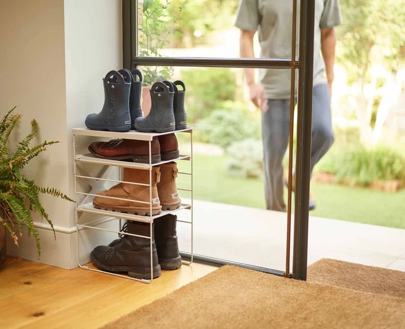 Scaffale per scarpe regolabile Level™ Ecru
