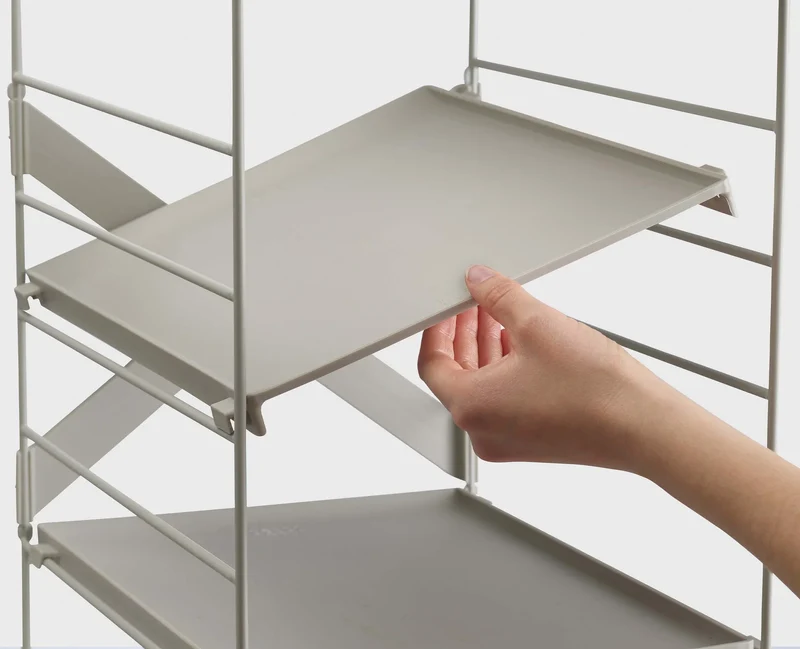Scaffale per scarpe regolabile Level™ Ecru