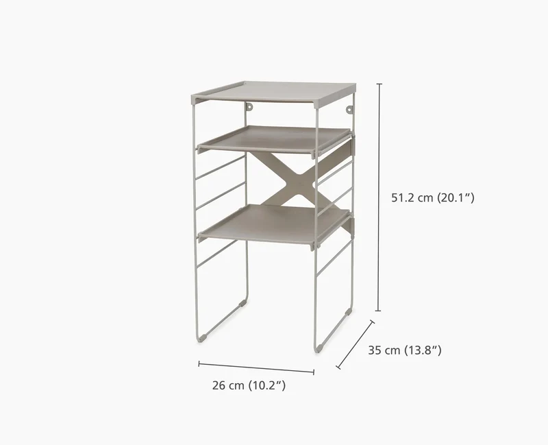 Scaffale per scarpe regolabile Level™ Ecru