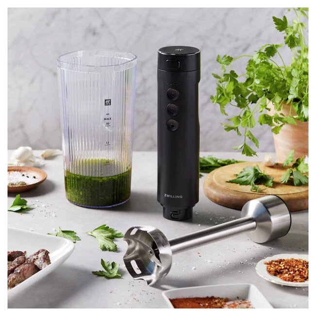 XTEND Frullatore a immersione senza filo, Starter set con batteria