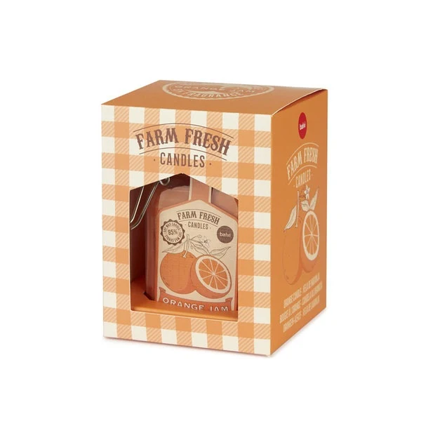 Candela profumata - Farm Fresh arancione