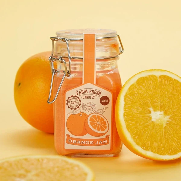 Candela profumata - Farm Fresh arancione
