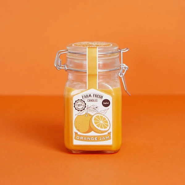 Candela profumata - Farm Fresh arancione