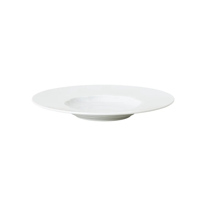 Sonetto Bianco Piatto fondo 22 cm lucido
