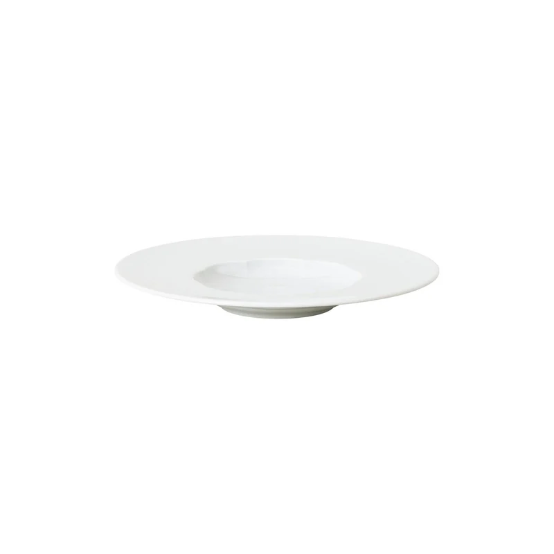 Sonetto Bianco Piatto fondo 22 cm lucido
