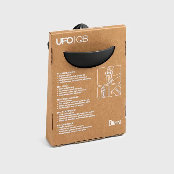 Spremiagrumi UFO/CARAFFA 2 pezzi - colore carbon black