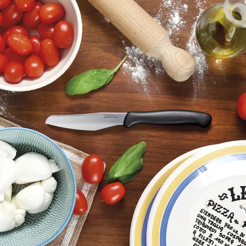 Coltello pizza italicus kaimano cm.10 pz.6