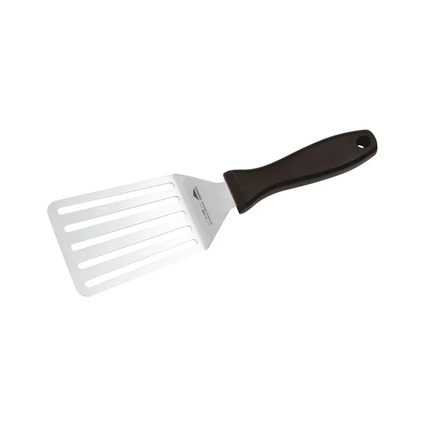 Spatola inox cm.15.6x8.7 flessibile forata paderno
