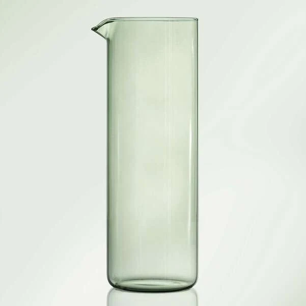 LIKE GLASS Caraffa da acqua/ succo - Verde, 1000 ml, vetro borosilicato