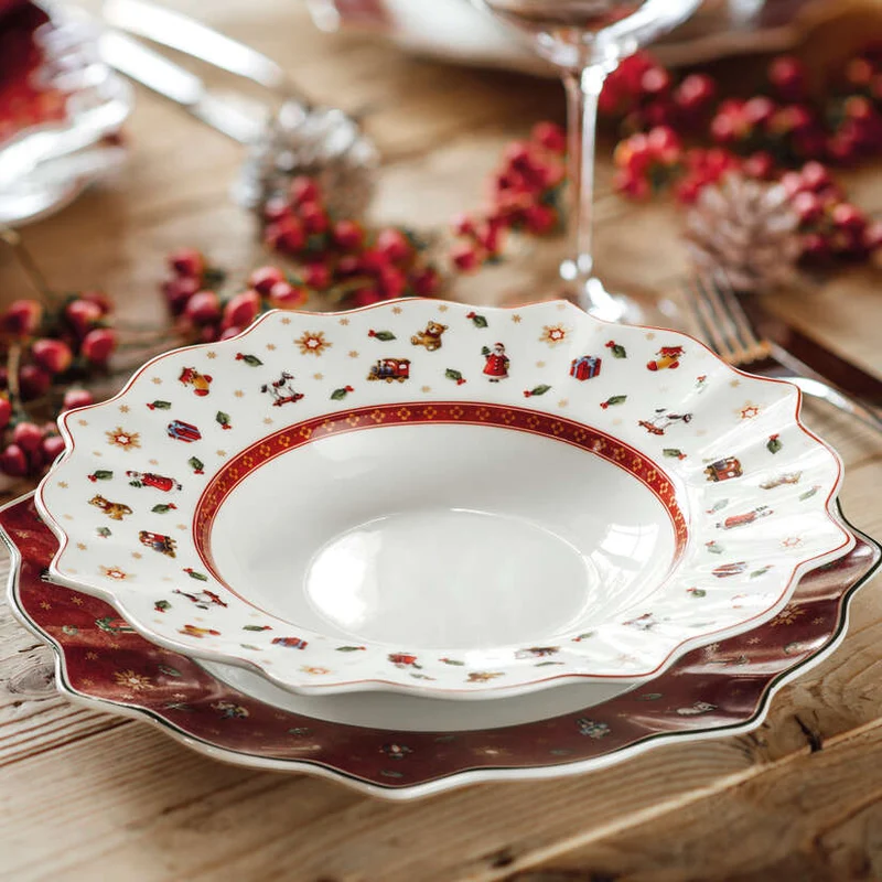 Toy's Delight Piatto fondo bianco, Ø26,4 cm, Premium Porcelain