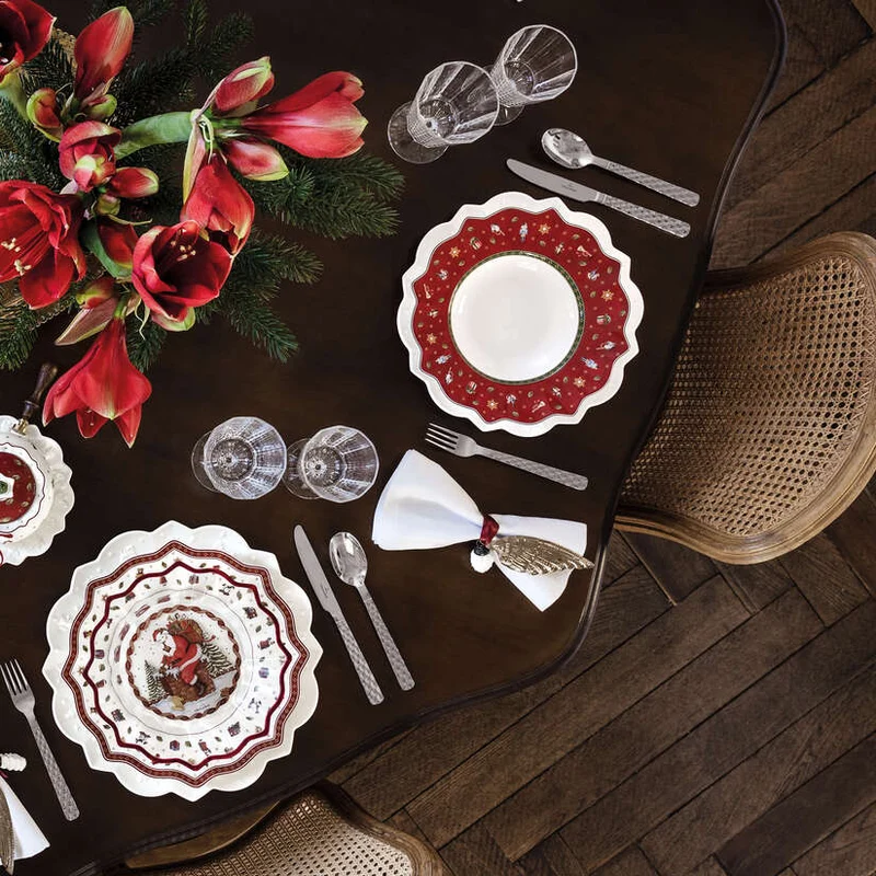 Villeroy & Boch - Toy's Delight Piatto fondo rosso, Ø26,4 cm