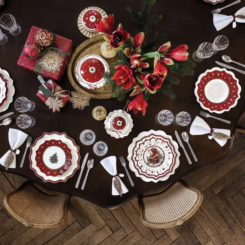 Villeroy & Boch - Toy's Delight Piatto fondo rosso, Ø26,4 cm